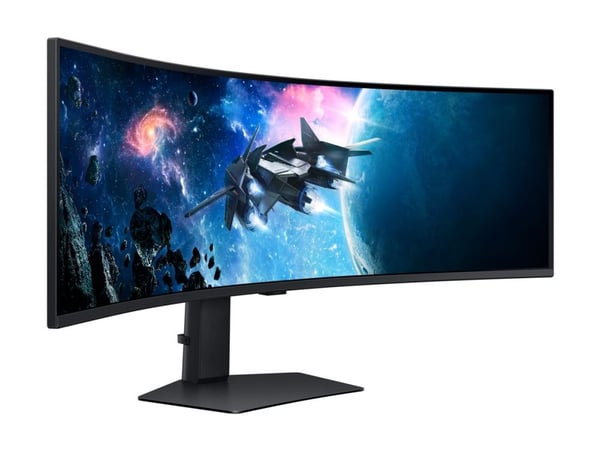 Samsung Odyssey G9 S49CG954EU - G95C Series - LED-skjerm - gaming - kurvet - 49" - 5120 x 1440 Dual Quad HD @ 240 Hz - VA - 450 cd/m² - 2500:1 - Di...