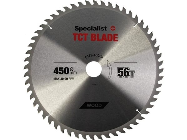 Specialist+ Leikkuupyörä 450x56Tx50 mm