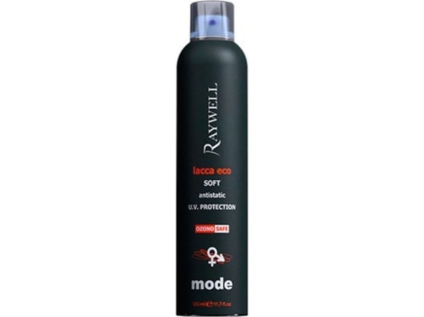 Raywell Eco Soft hårspray, antistatisk, sterk hold 350 ml for kvinner
