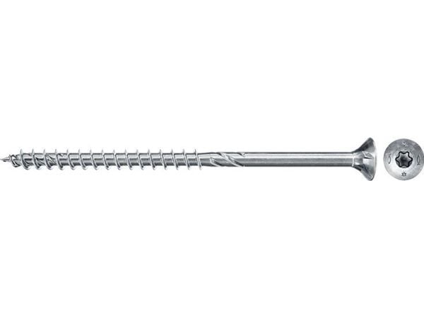 Fischer 670483, Skru, Metall, Tre, Generell nytte, Delgjenge, Flathode