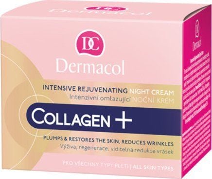 Dermacol ansiktskrem Collagen Plus intensivt foryngende nattkrem 50 ml