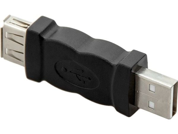 Blow USB-adapter USB-A till USB-A svart (75-871#)
