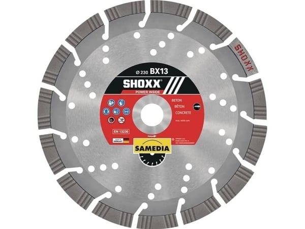 SAMEDIA BX13 diamantklinga 230x22 mm
