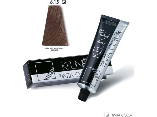 Keune Tinta Color permanent hårfarge 6.15 Dark Ash Mahogany Blonde 60 ml