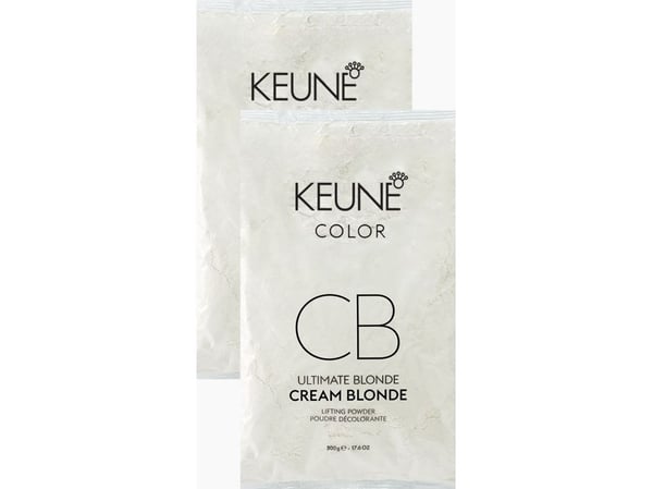 Setti, Keune, Creme vaaleille hiuksille, Hiusten hapettamispuuteri, Täydennys, 2 kpl, 500g