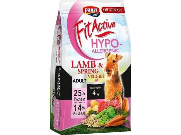 Sourcing DRY FOOD FITACTIVE 4 kg vuxen, hypoallergen