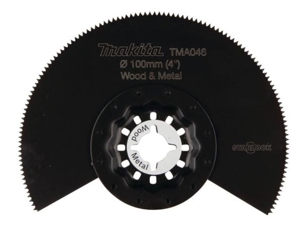 MAKITA MT kaareva BIM-sahanterä puulle ja metallille 100mm
