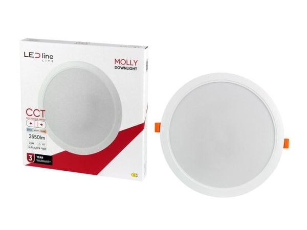 Led_Line Innebygd lys LED Line MOLLY, 24W, 3000-6000°K, LED