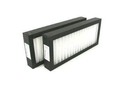 DANTHERM panelfilter, sats filterklass G4/G4 för HCV5 och Air unit w2 2 st ISO C75% (G4)