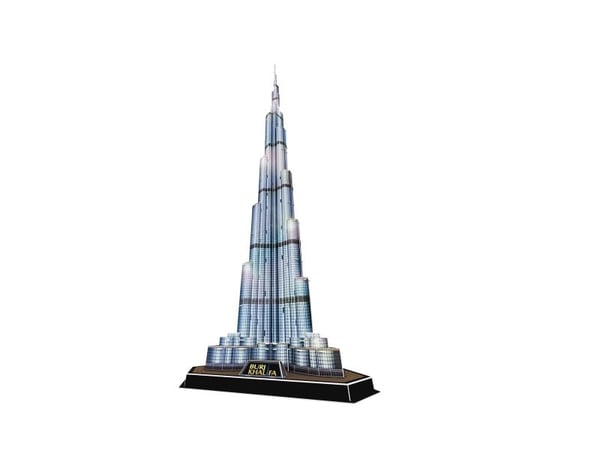 Cubic Fun Puzzle 3D LED Burj Khalifa 3D LED Burj Khalifa