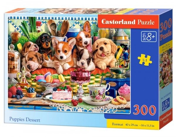 Palapeli 300 palaa Pennut jälkiruoka Castor Palapeli 300 palaa Pennut jälkiruoka Castor