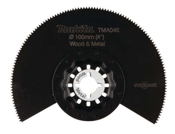 MAKITA MT kaareva BIM-sahanterä puulle ja metallille 100mm