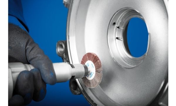PFERD 44505186, Slipborste, Aluminiumoxid, 15200 RPM, 6 mm, 10 mm, 10 styck