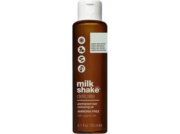 Milk Shake Delicate ammoniakkfri permanent hårfargeolje Level 7 Hasselnøtt - 120 ml