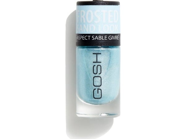 Gosh neglelakk Glittery Matt Finish 06 Frosted Soft Blue 8 ml