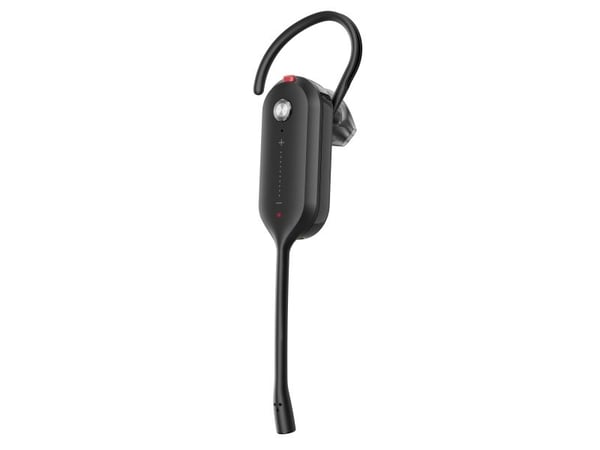 Yealink WH63 E2 UC Headset, Trådløs, Samtaler/musikk, 16 g, Hodesett, Svart