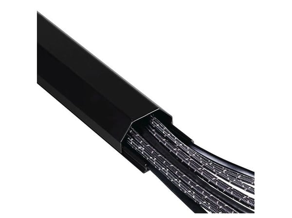 Hama alumiininen kaapelikanava musta 220987 kulmikas 110x5x2.6cm (00220987)