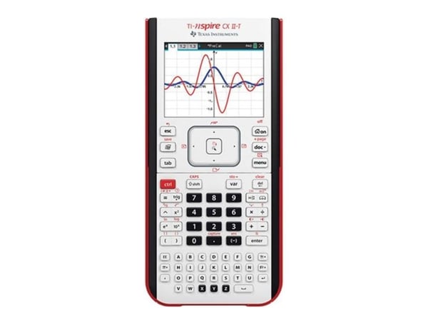 Texas Instruments TI-Nspire CX II-T, Ficka, Grafer, Flash, USB-port, Batteri, Vit