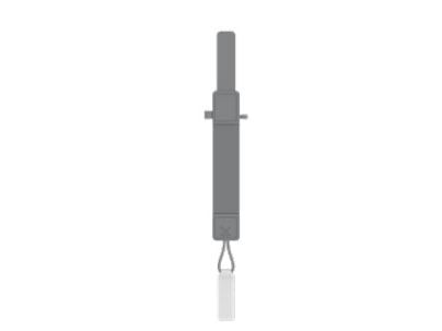 Honeywell - Handhållen handrem - hälsovård - grå (paket om 3) - för Honeywell CT37 Honeywell - Handhållen handrem - hälsovård - grå (paket om 3) - för Honeywell CT37