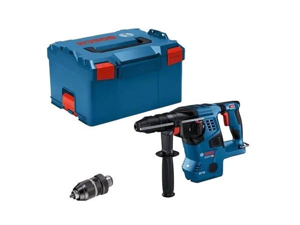 Bosch GBH 18V-28 CF PROFESSIONAL, SDS Plus, Svart, Blå, Rød, Børsteløs motor, 2,8 cm, 3,3 J, 4220 bpm - SOLO