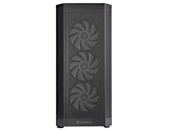 SilverStone FARA 514X - Mid tower - ATX - sidepanel med vindu (herdet glass) - ingen strømforsyning (ATX / PS/2) - svart - USB/lyd