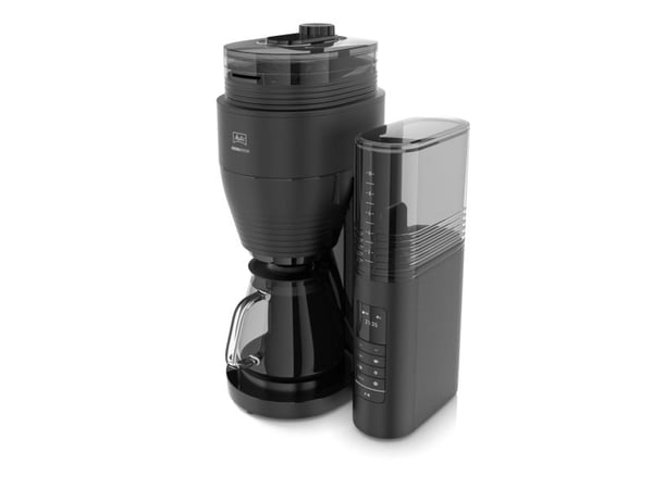 [OUTLET] - Melitta 1030-01, Kaffebrygger (drypp), 1,25 l, Kaffe bønner, Malt kaffe, Innebygd kaffekvern, 1130 W, Sort