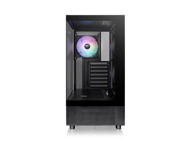 Thermaltake View 270 Plus TG ARGB - Mid tower - utvidet ATX (E-ATX) - sidepanel med vindu (herdet glass) - ingen strømforsyning (PS/2) - svart - US...
