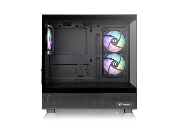 Thermaltake View 270 Plus TG ARGB - Mid tower - utvidet ATX (E-ATX) - sidepanel med vindu (herdet glass) - ingen strømforsyning (PS/2) - svart - US...