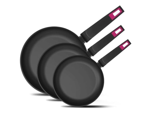 Taurus Best Moments, Bakesett, Sort, Aluminium, Sort, Ergonomisk, Gass, Induksjon
