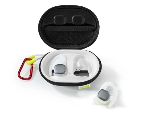 Hama Spirit Athletics, True Wireless Stereo (TWS), Idretter, 20 - 20000 Hz, 117 g, Hodesett, Hvit, Gult