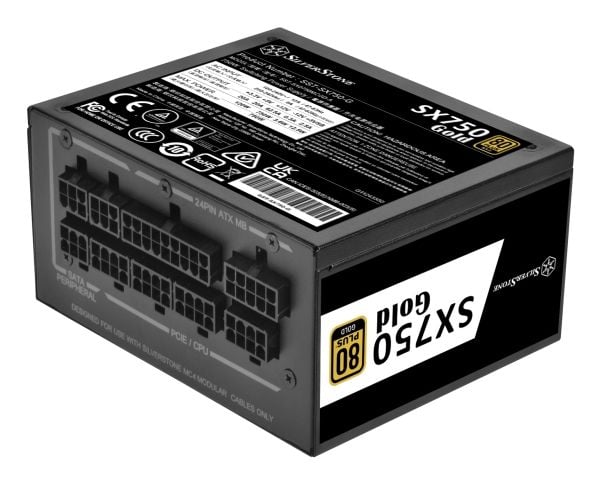 SilverStone SST-SX750-G 80 PLUS Gull, modulær - 750 watt