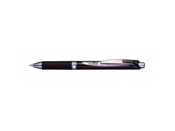 Rullepenna, Pentel, påfyllningsbar, permanent gel, 0,7 mm, blå, förpackning med 12 st