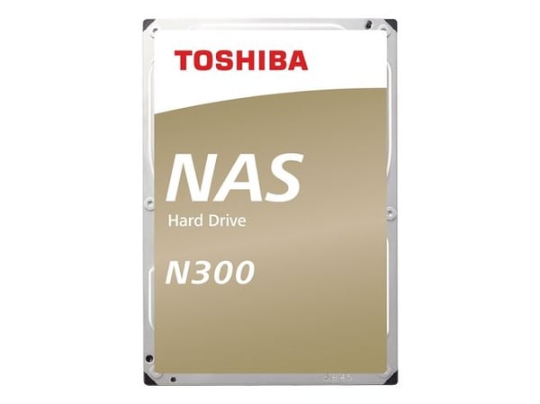 Toshiba N300 NAS - Harddisk - 14 TB - intern - 3.5" - SATA 6Gb/s - 7200 rpm - buffer: 512 MB