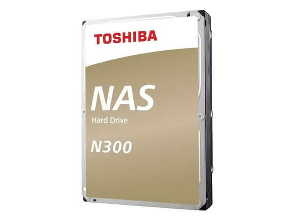Toshiba N300 NAS - Harddisk - 14 TB - intern - 3.5" - SATA 6Gb/s - 7200 rpm - buffer: 512 MB