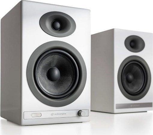 AudioEngine HD5 høyttaler - hvit - hjemmemusikksystem