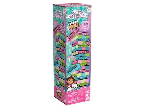 Spill KOG KOL Gabbys Dlhs JmblngTwr GML, Jenga, 4 år