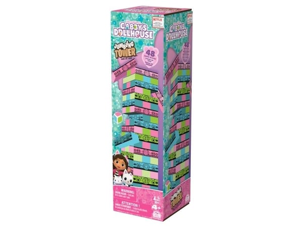 Spill KOG KOL Gabbys Dlhs JmblngTwr GML, Jenga, 4 år