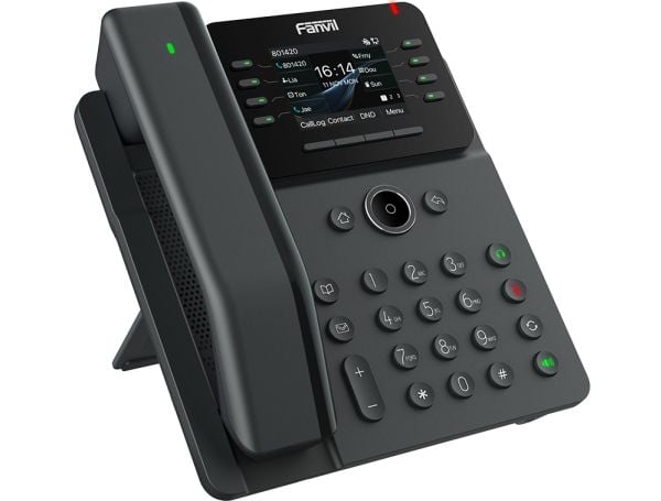 Fanvil V62 Pro, IP-telefon, Sort, Trådløst håndsett, Bord/Vegg, SIP-info, 12 linjer
