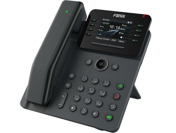 Fanvil V62 Pro, IP-telefon, Sort, Trådløst håndsett, Bord/Vegg, SIP-info, 12 linjer