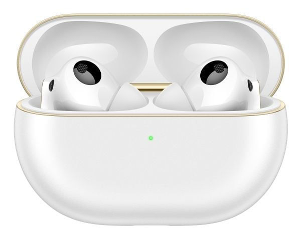 Huawei FreeBuds Pro 4 - True wireless-hodetelefoner med mikrofon - i øret - Bluetooth - aktiv støydemping - hvit