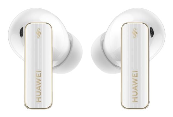 Huawei FreeBuds Pro 4 - True wireless-hodetelefoner med mikrofon - i øret - Bluetooth - aktiv støydemping - hvit