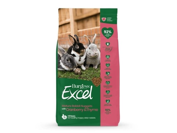 Burgess Excel Rabbit Mature Cranberry & Thyme 1,5 kg