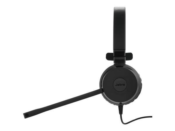 Jabra Evolve 20SE UC mono - Hodesett - on-ear - kablet - USB-C, USB-A - lydisolerende - Certified for Microsoft Teams