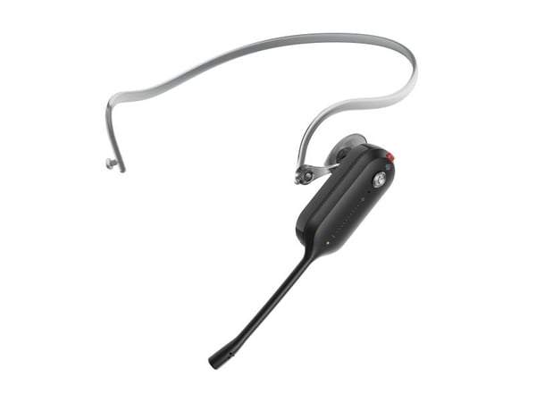 Yealink WH63 E2 Teams Headset, Trådløs, Kontor/kundesenter, 16 g, Hodesett, Svart