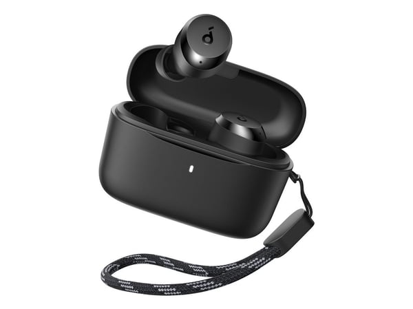 Soundcore - True wireless-hodetelefoner med mikrofon - i øret - Bluetooth