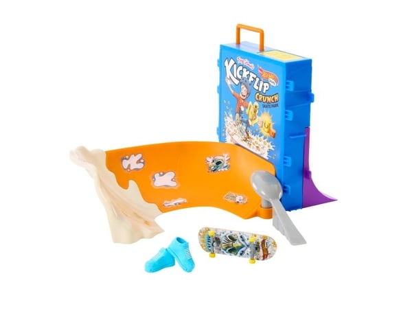 Hot Wheels SKATE Tony Hawks aamiaiskulho, sormilauta, 5 vuotta