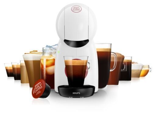 Krups NESCAFÉ DOLCE GUSTO KP1A31, Kapsel kaffemaskin, 0,8 L, Kaffekapsel, 1600 W, Hvit