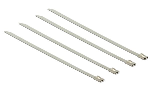 DeLOCK 18630, Ruostumaton teräs, 150 mm, 4,6 mm, 20 kpl