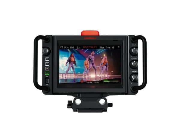Blackmagic Design Studio Camera 4K Plus G2, 4K Ultra HD, 17,8 cm (7"), LCD, 1,38 kg, musta