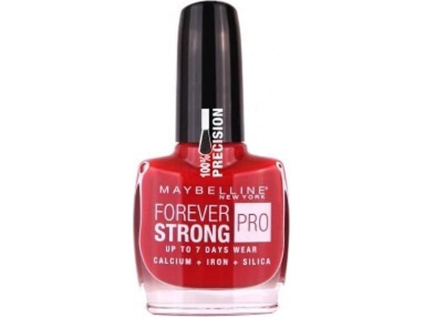 Maybelline Forever Strong Super Stay 7 Days neglelakk 505 rød 10 ml